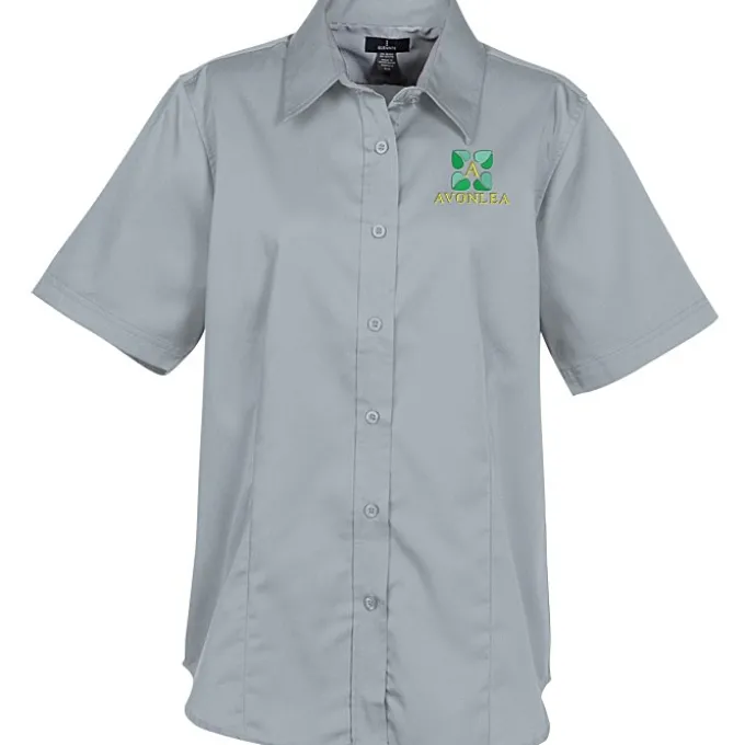Willshire Twill Short Sleeve Dress Shirt - Ladies'- 24 hr