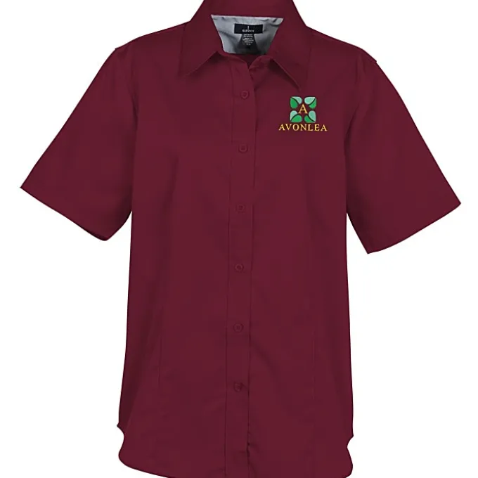 Willshire Twill Short Sleeve Dress Shirt - Ladies'- 24 hr