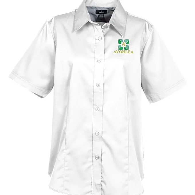 Willshire Twill Short Sleeve Dress Shirt - Ladies'- 24 hr