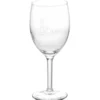 Wine Glass - 8 oz - Deep Etch