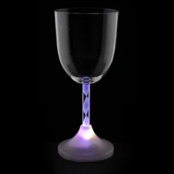 Wine Glass with Light-Up Spiral Stem - 10 oz.