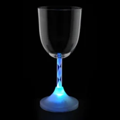 Wine Glass with Light-Up Spiral Stem - 10 oz.