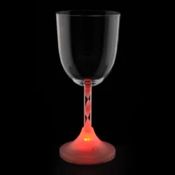 Wine Glass with Light-Up Spiral Stem - 10 oz. - 24 hr