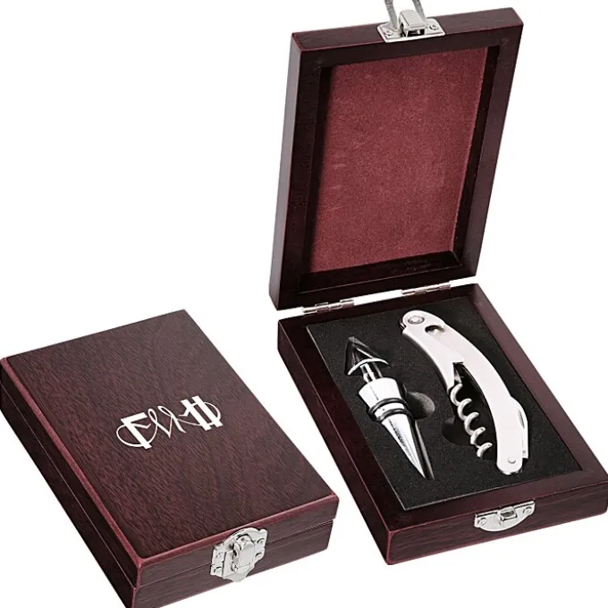 Wine Stopper & Opener Set