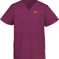 Wink Mechanical Stretch Chest Pocket V-Neck Top - Men's