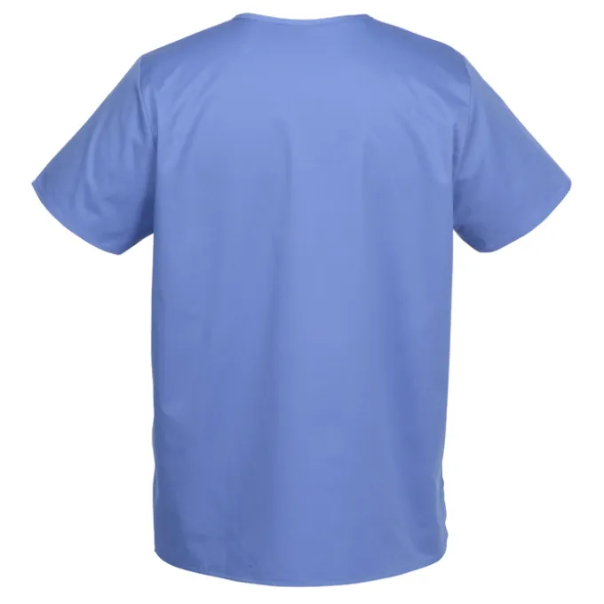 Wink Mechanical Stretch Chest Pocket V-Neck Top - Men's