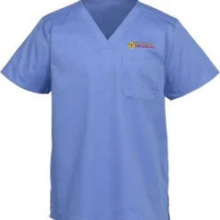 Wink Mechanical Stretch Chest Pocket V-Neck Top - Men's