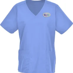 Wink Mechanical Stretch Mock Wrap Top - Ladies'