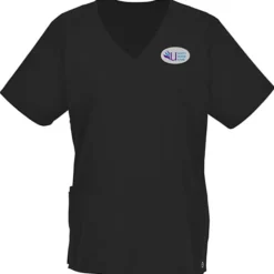 Wink Mechanical Stretch Mock Wrap Top - Ladies'