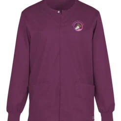 Wink Mechanical Stretch Snap Front Scrub Jacket