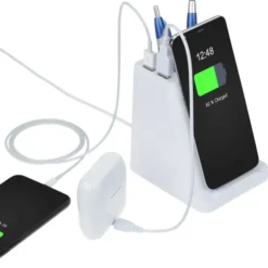 Wireless Charger with Pen Cup