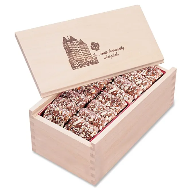 Wooden Box with Toffee