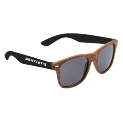 Wood Grain Beach Sunglasses - Front - 24 hr