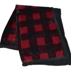 Woodland Plaid Throw Blanket