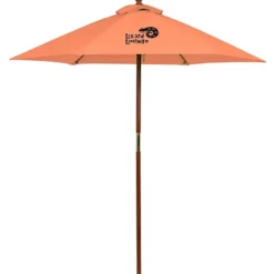 Wood Market Umbrella - 7 feet
