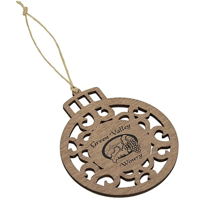 Wood Ornament - Bulb