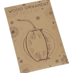Wood Puzzle Ornament Kit