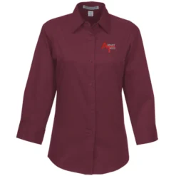 Workplace Easy Care 3/4 Sleeve Twill Shirt - Ladies'
