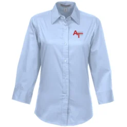 Workplace Easy Care 3/4 Sleeve Twill Shirt - Ladies'