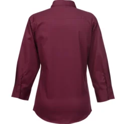 Workplace Easy Care 3/4 Sleeve Twill Shirt - Ladies'