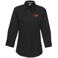 Workplace Easy Care 3/4 Sleeve Twill Shirt - Ladies'