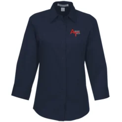Workplace Easy Care 3/4 Sleeve Twill Shirt - Ladies'
