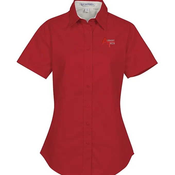 Workplace Easy Care SS Twill Shirt - Ladies' - 24 hr