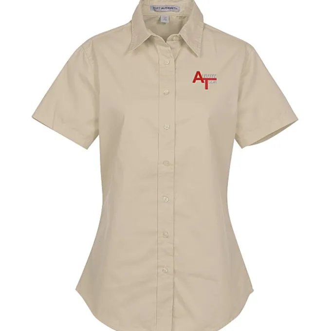 Workplace Easy Care SS Twill Shirt - Ladies' - 24 hr
