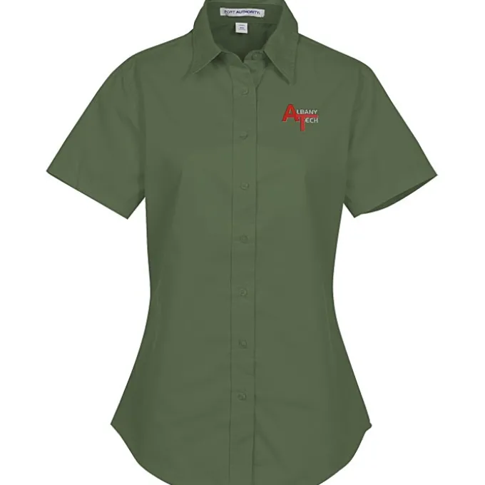 Workplace Easy Care SS Twill Shirt - Ladies' - 24 hr