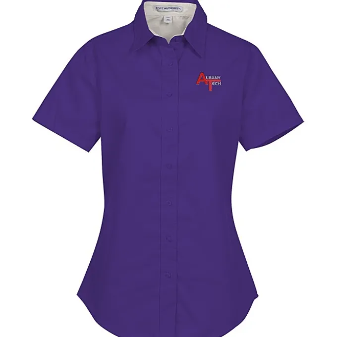 Workplace Easy Care SS Twill Shirt - Ladies' - 24 hr