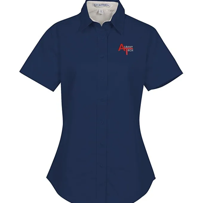 Workplace Easy Care SS Twill Shirt - Ladies' - 24 hr