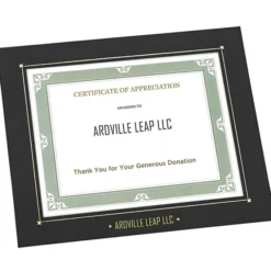 Wrapped Edge Certificate Frame - 8 inches x 10 inches