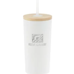 Wren Vacuum Tumbler with Straw - 17 oz. - Laser Engraved