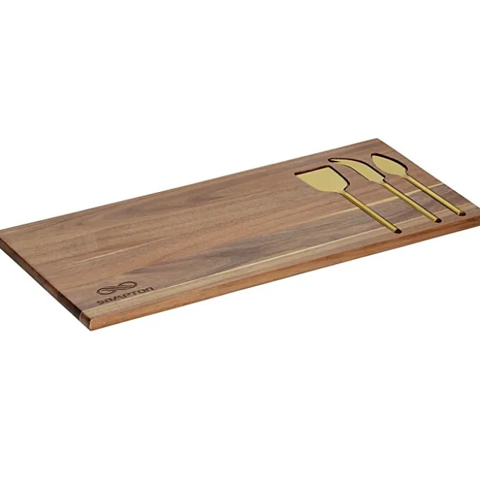 Wright 4-Piece Acacia Wood Serving Set