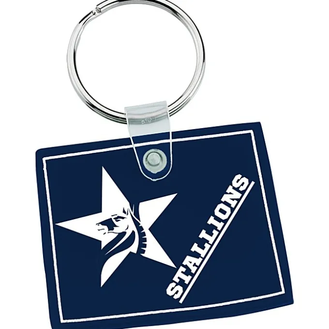 Wyoming Soft Keychain - Opaque