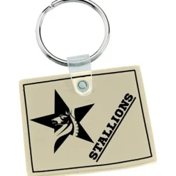 Wyoming Soft Keychain - Opaque