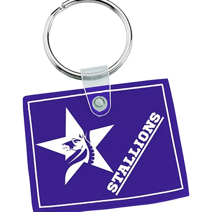 Wyoming Soft Keychain - Opaque