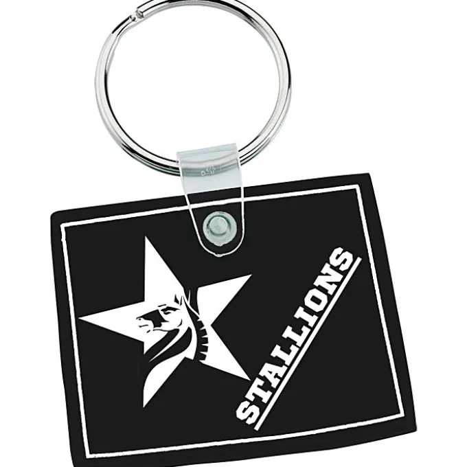 Wyoming Soft Keychain - Opaque