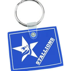 Wyoming Soft Keychain - Opaque