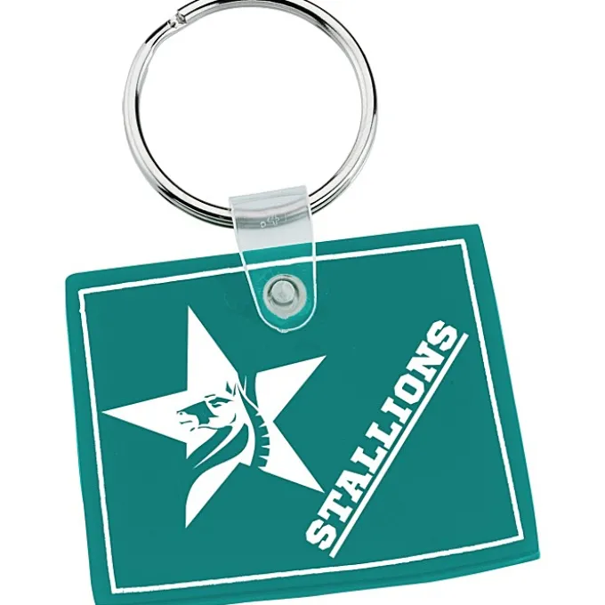 Wyoming Soft Keychain - Opaque