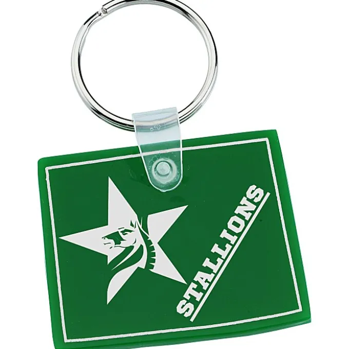 Wyoming Soft Keychain - Opaque