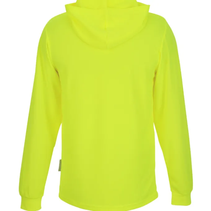 Xtreme Visibility Mesh Long Sleeve Hooded T-Shirt