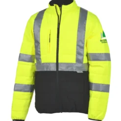 Xtreme Visibility Puffer Quilted Jacket