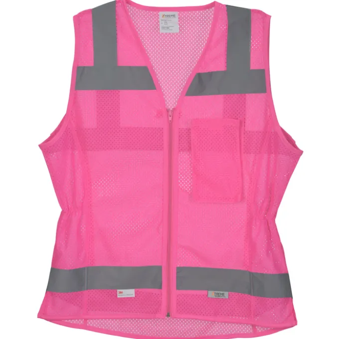 Xtreme Visibility Reflective Zip Vest - Ladies'