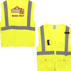 Xtreme Visibility Surveyor Reflective Zip Vest