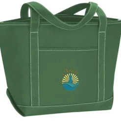 Yacht Tote - 13 inches x 20 inches - Embroidered