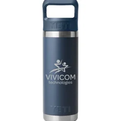 YETI Rambler Water Bottle with Straw Cap - 18 oz