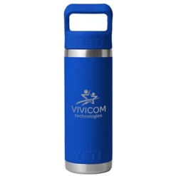 YETI Rambler Water Bottle with Straw Cap - 18 oz
