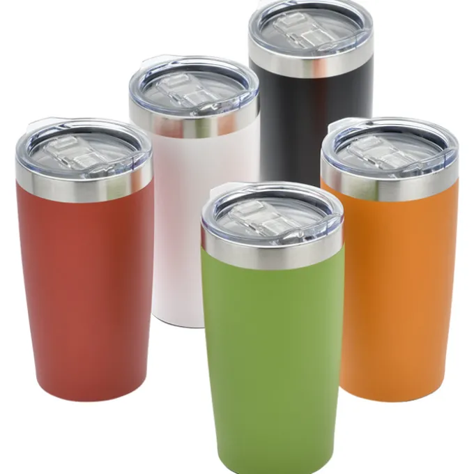 Yowie Vacuum Tumbler with Stainless Straw Set - 18 oz - Powder Coat