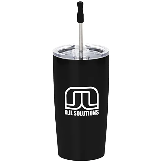 Yowie Vacuum Tumbler with Stainless Straw Set - 18 oz